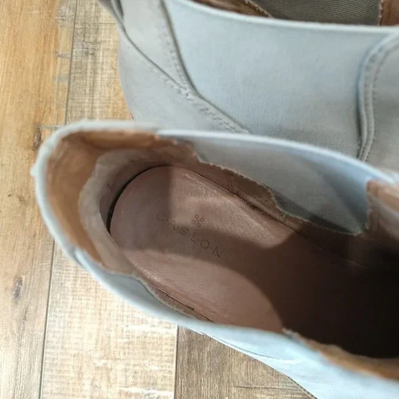 Caslon Women's Brenna Leather Water Resistant Booties - Picture 7 of 9